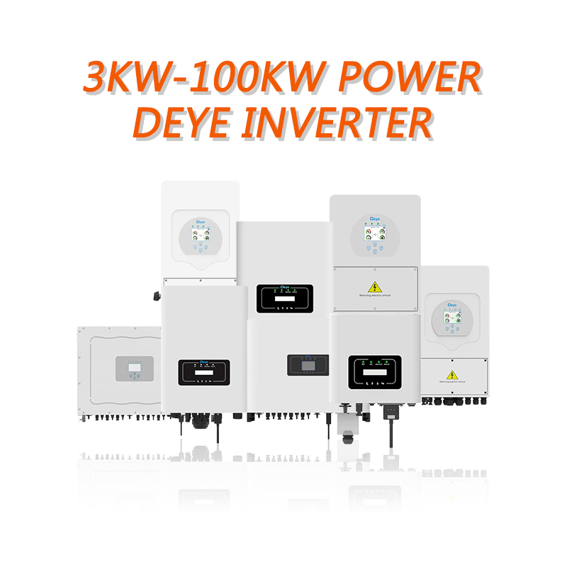 Deye inverteron grid inverter off grid inverter pure sine wave inverter spilt inverter hybrid inverter